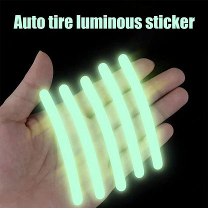 Luminous Wheel Rim Stickers 20pcs for Cars