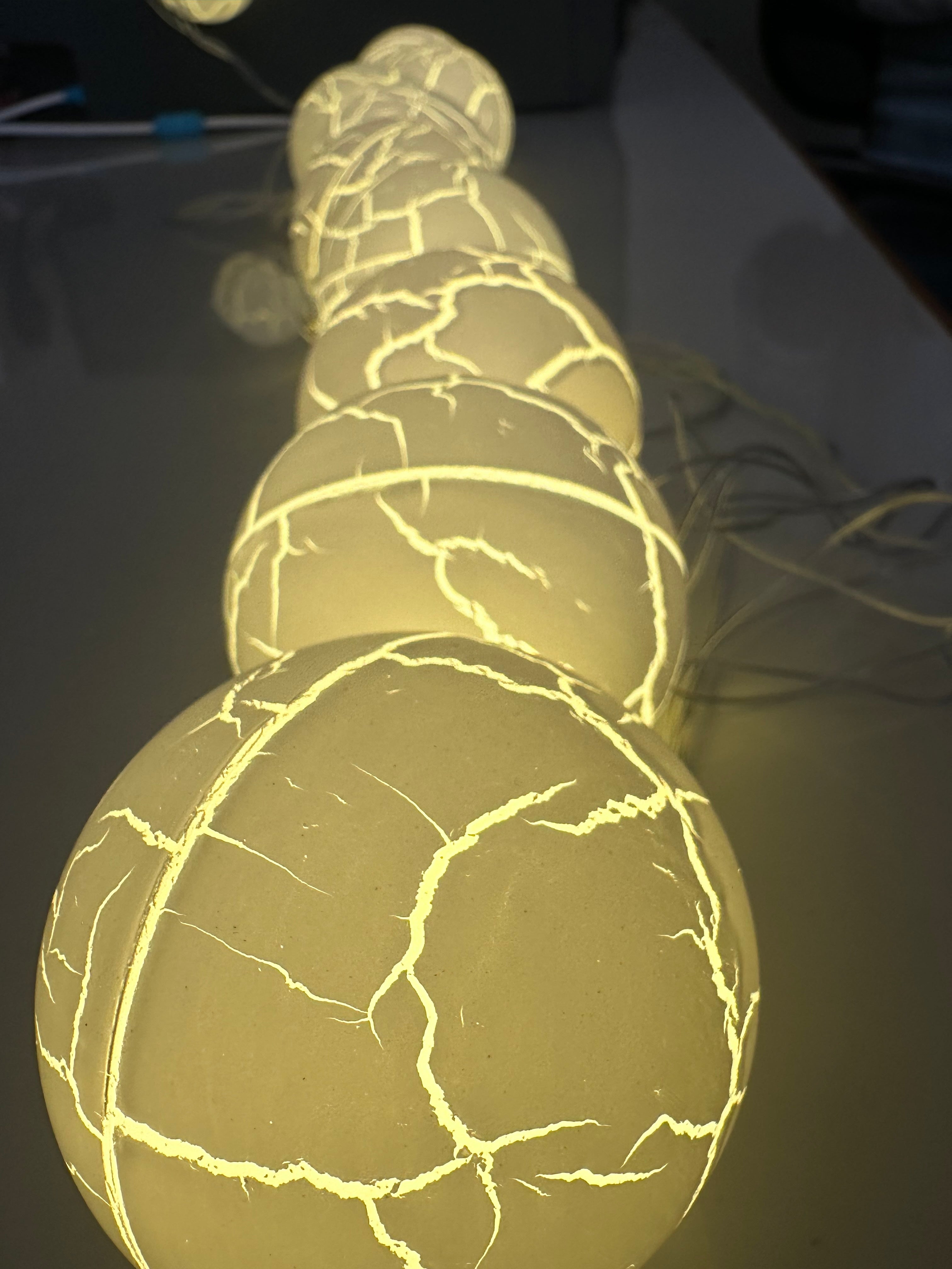 Glowing Elegance 3m Cotton Ball Lights 10 Warm White LEDs