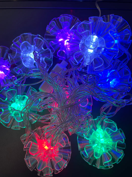 Radiant Rainbow Multicolor LED Fairy Lights 3ft