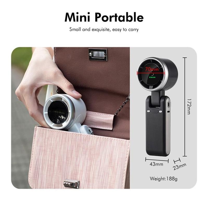 Vento Mini Fan – Foldable Turbo Cooling Fan