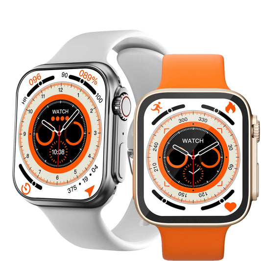 8Ultra Max Smartwatch | 45 mm | Dual Straps | With Scrolling And Wireless Charger