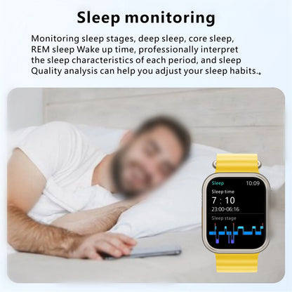 8Ultra Max Smartwatch | 45 mm | Dual Straps | With Scrolling And Wireless Charger