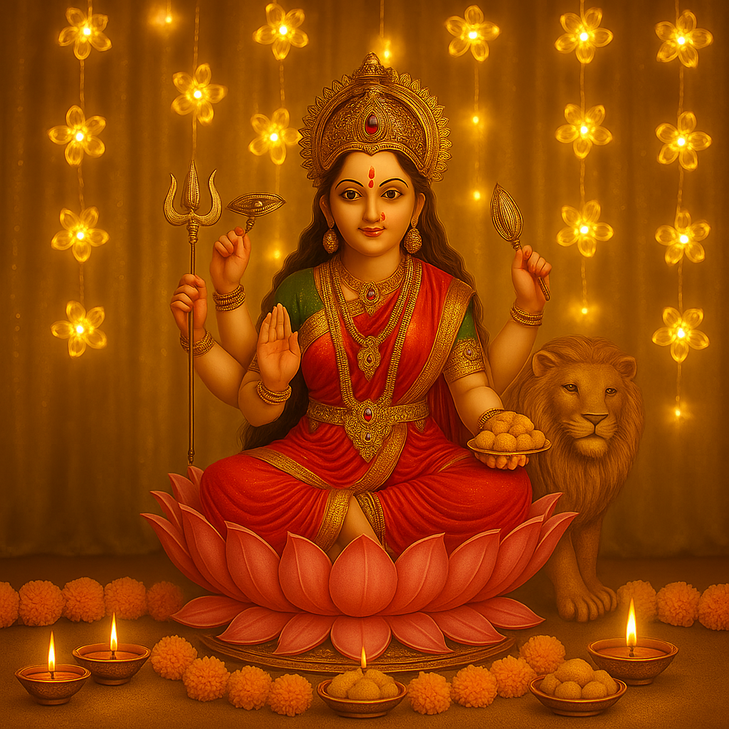 GoldenBloom Flower Series Decorative LED Lights