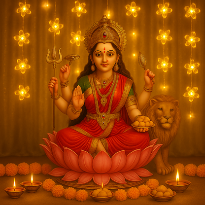 GoldenBloom Flower Series Decorative LED Lights