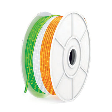 Indian Flag Tri Color Theme LED Rope Light – 15 Meter Premium Outdoor Strip