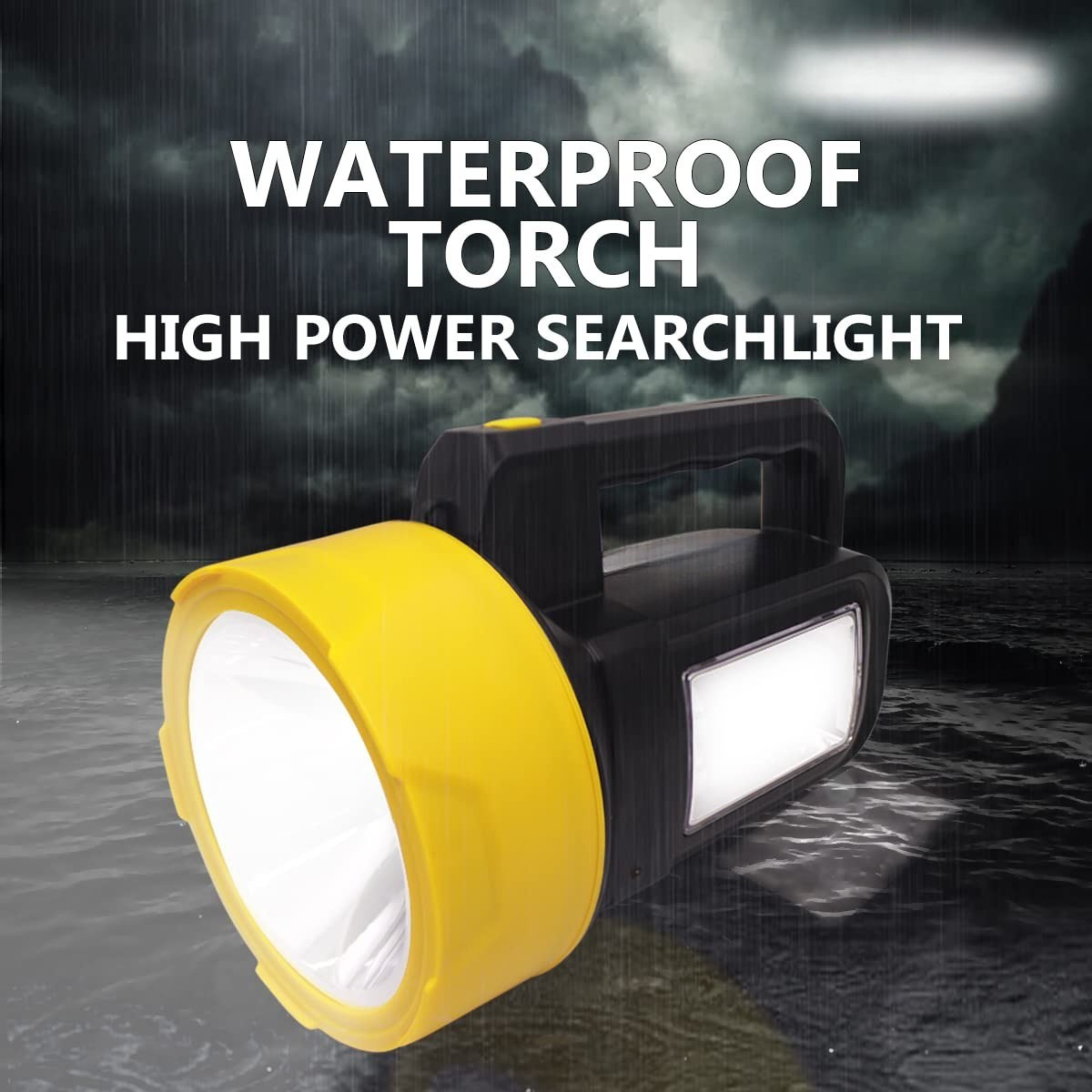 100W Rechargeable Searchlight Dual Beam 6 Hrs