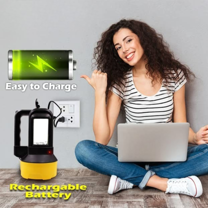 100W Rechargeable Searchlight Dual Beam 6 Hrs