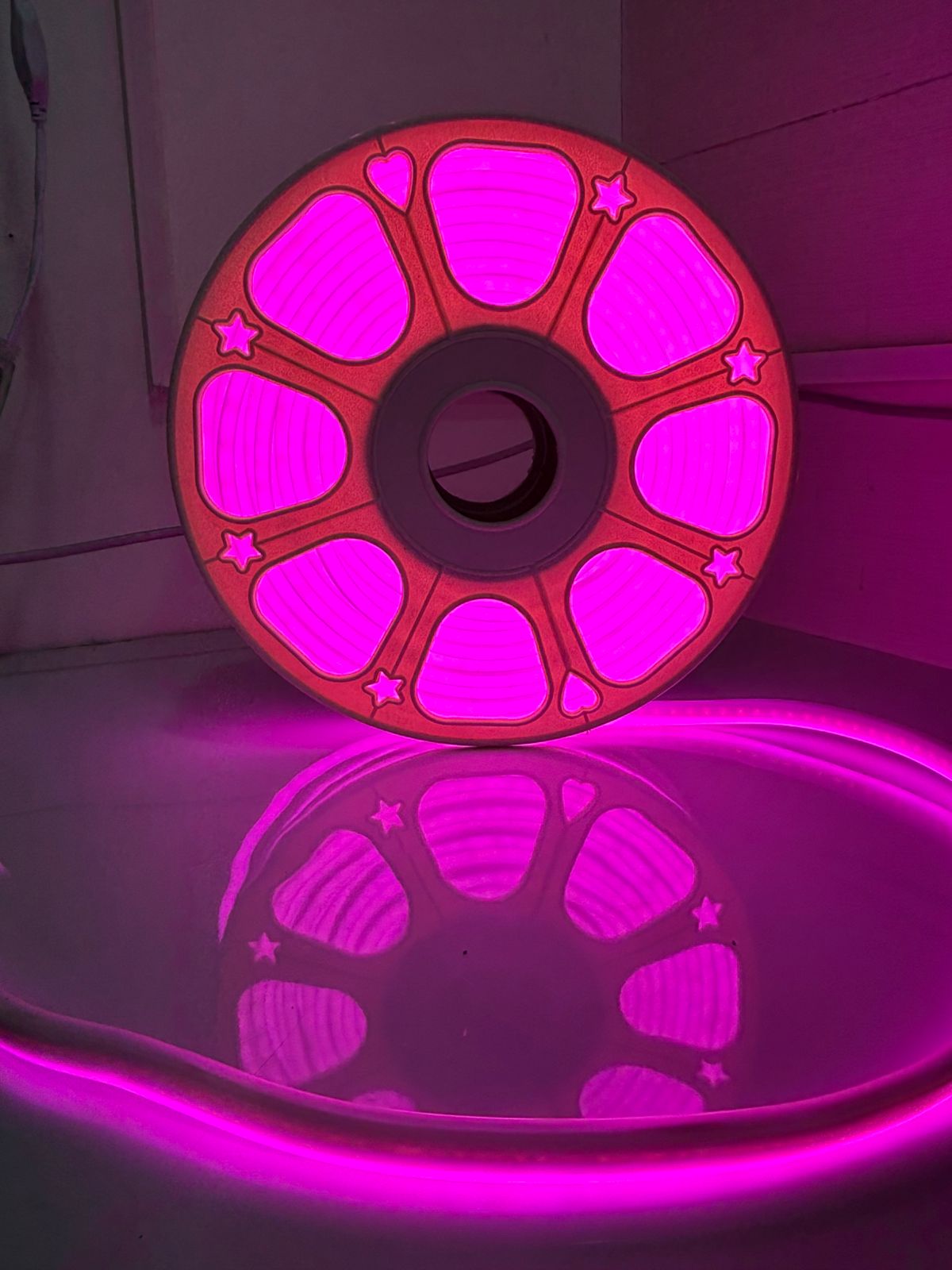 12MM THICK 220V SMD Pink Neon Rope Light