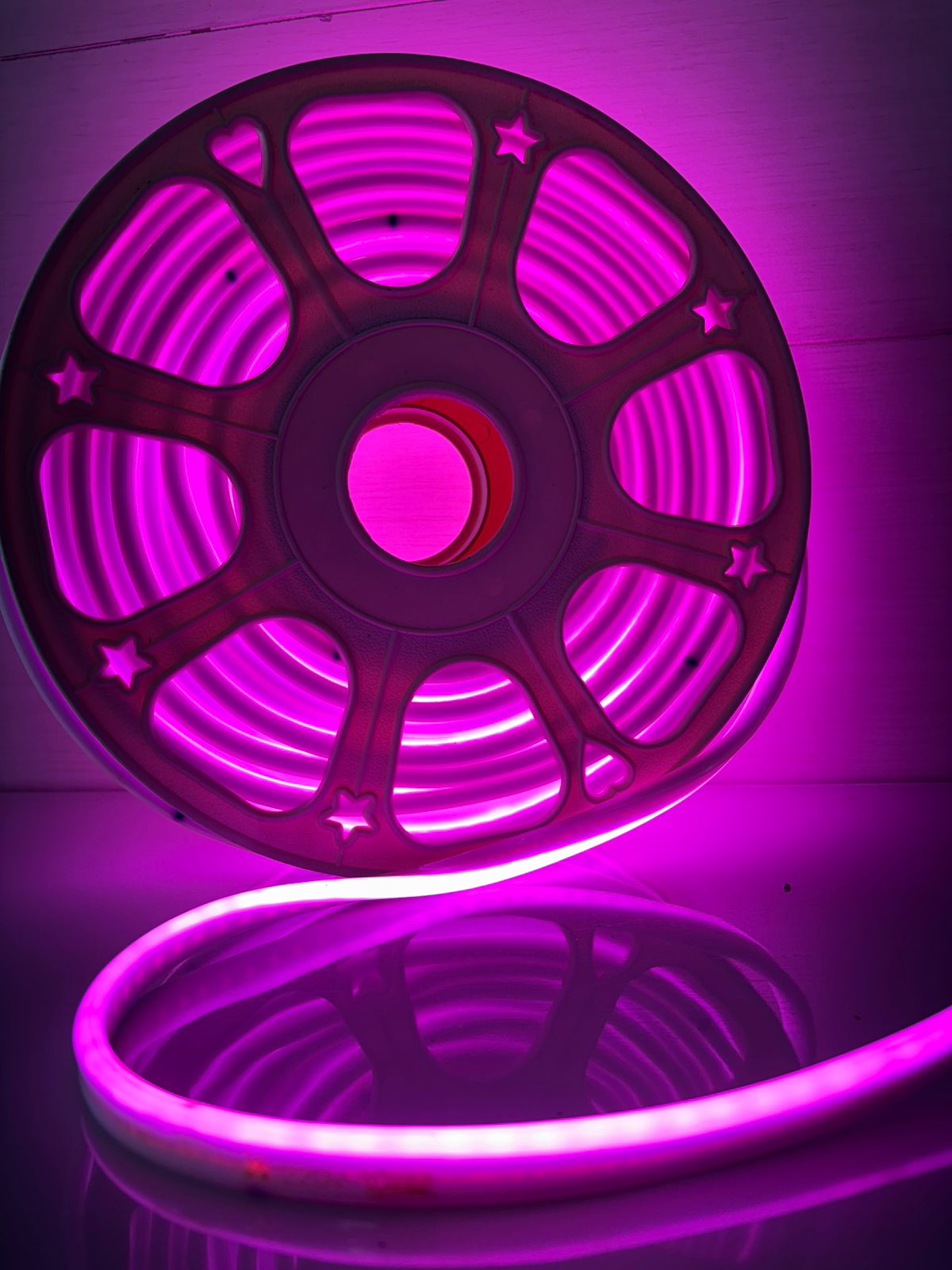 12MM THICK 220V SMD Pink Neon Rope Light