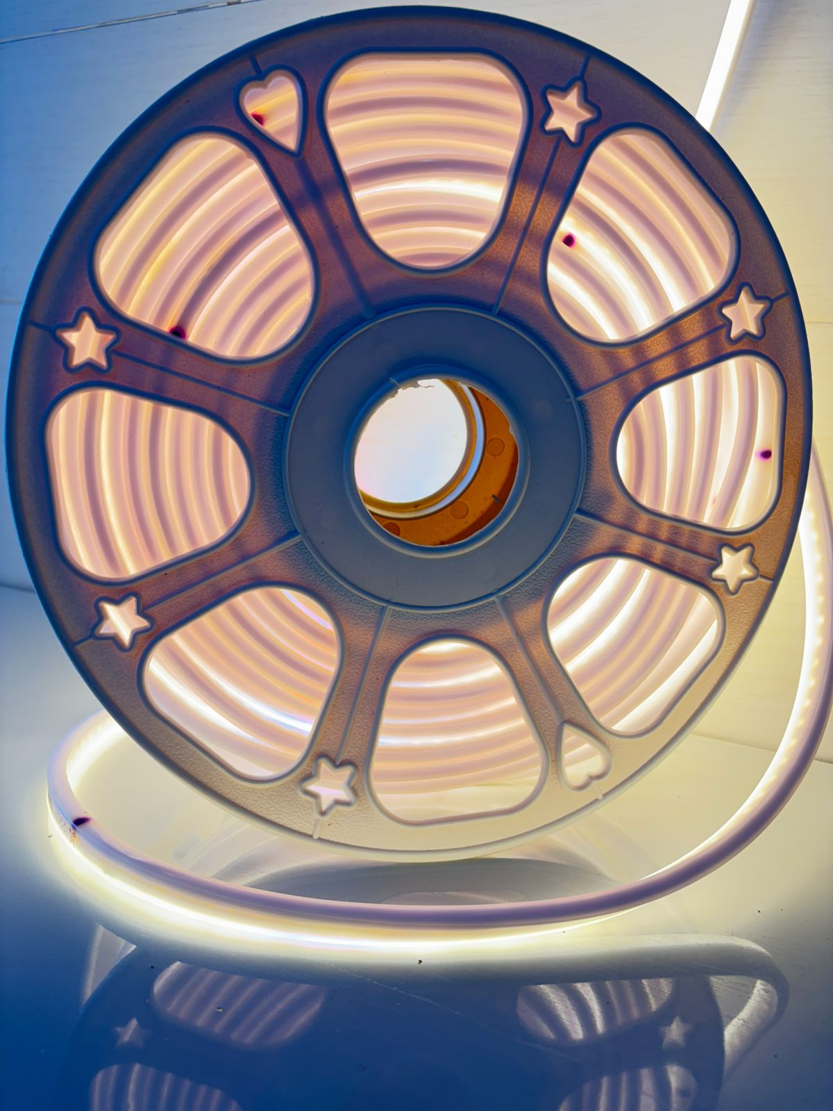 12MM THICK 220V SMD Warm Neon Rope Light