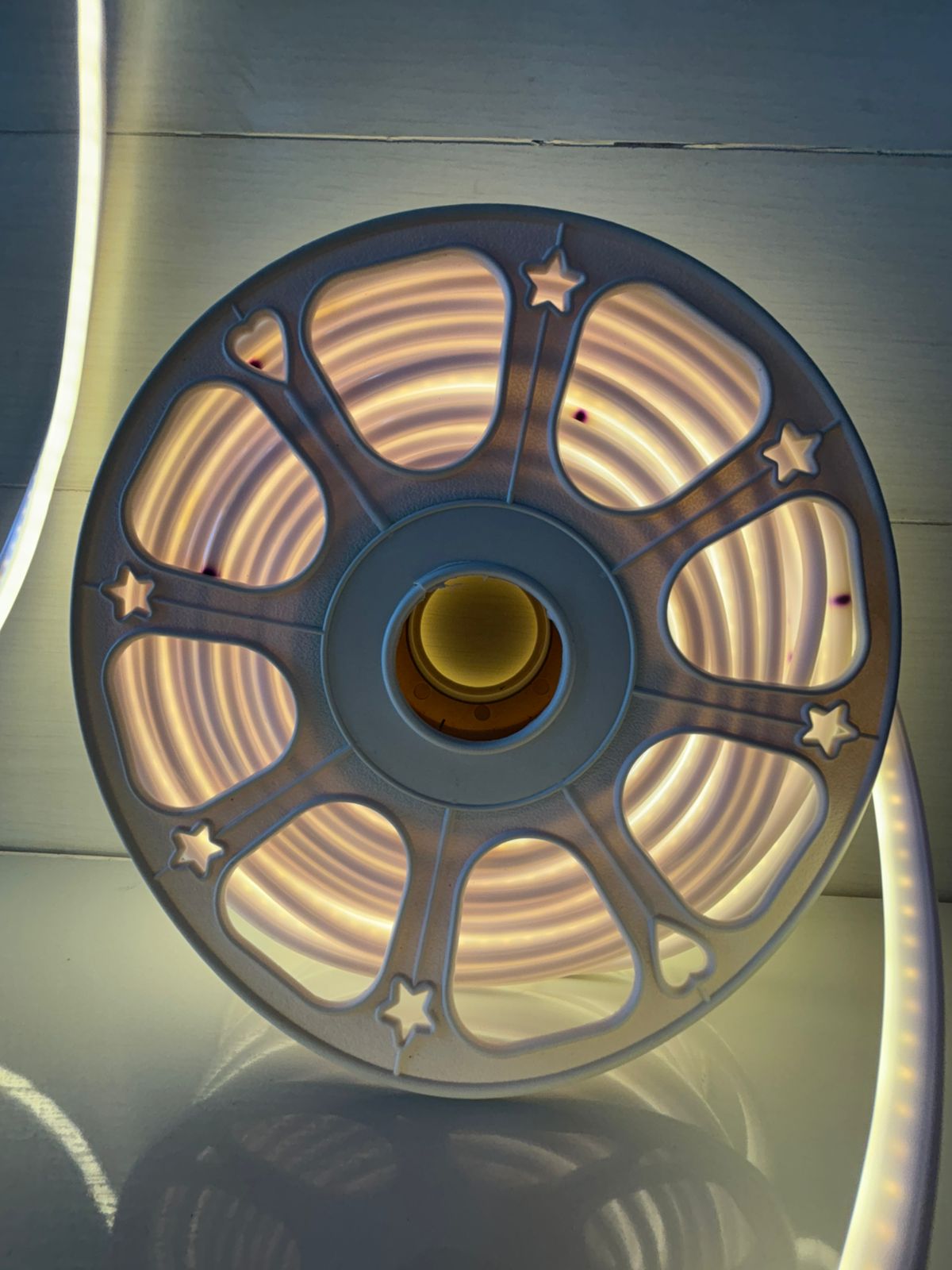 12MM THICK 220V SMD Warm Neon Rope Light