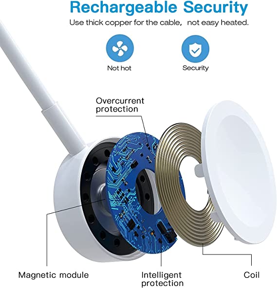 USB Magnetic Charging Cable For Crossbeats Ignite S4 max Smart Watch