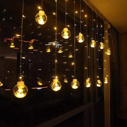Wish Ball Warm Curtain Lights