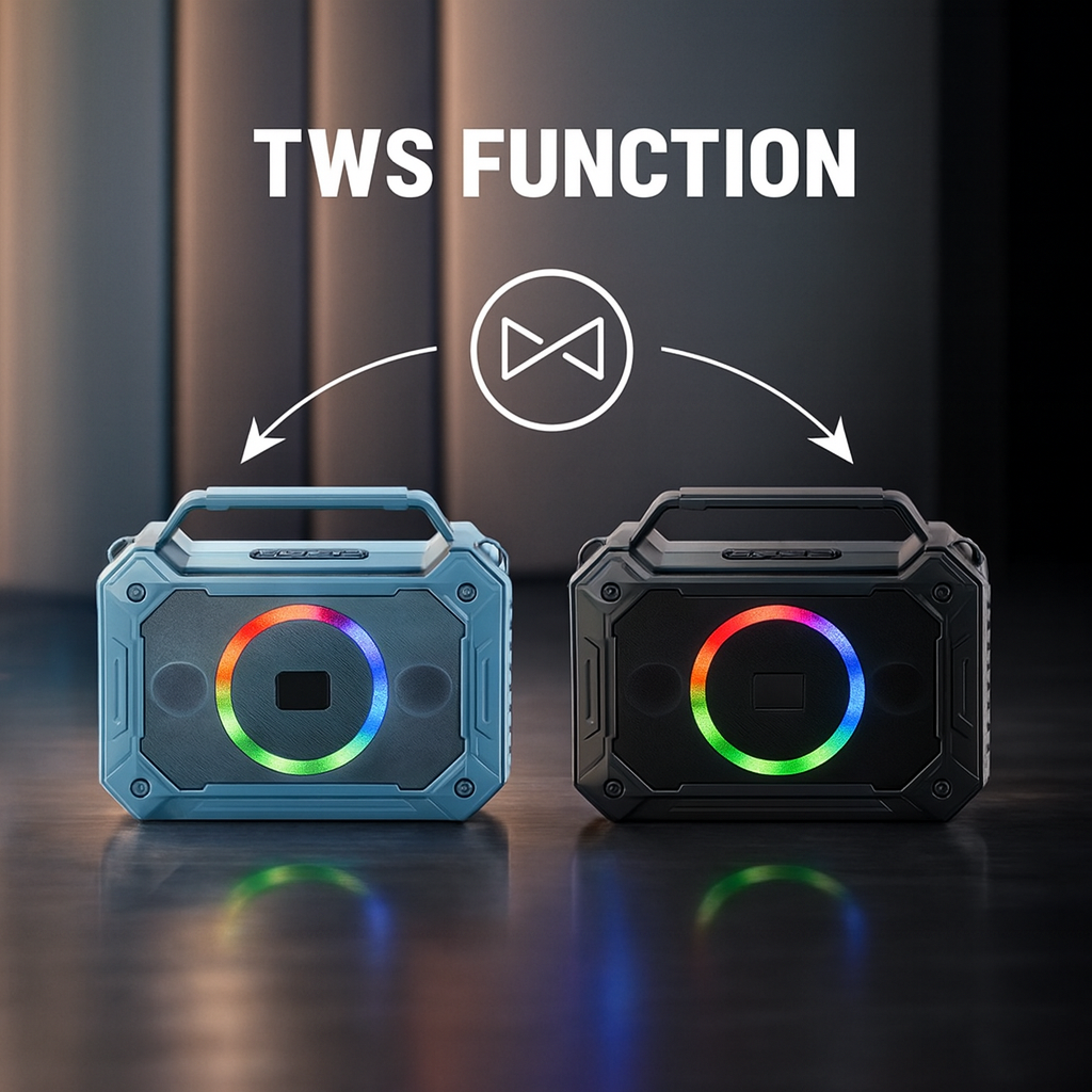 15W RGB Portable Bluetooth Speaker