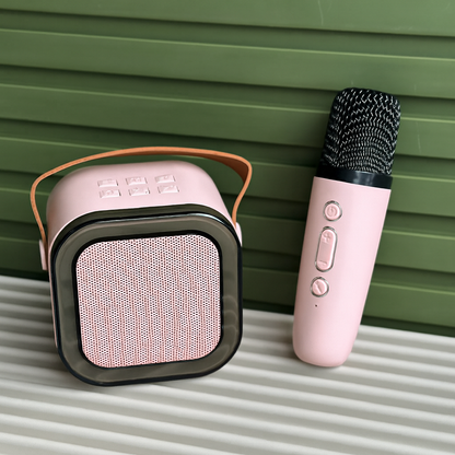 Audiaura 10w Mini Karaoke Machine with Wireless Mic