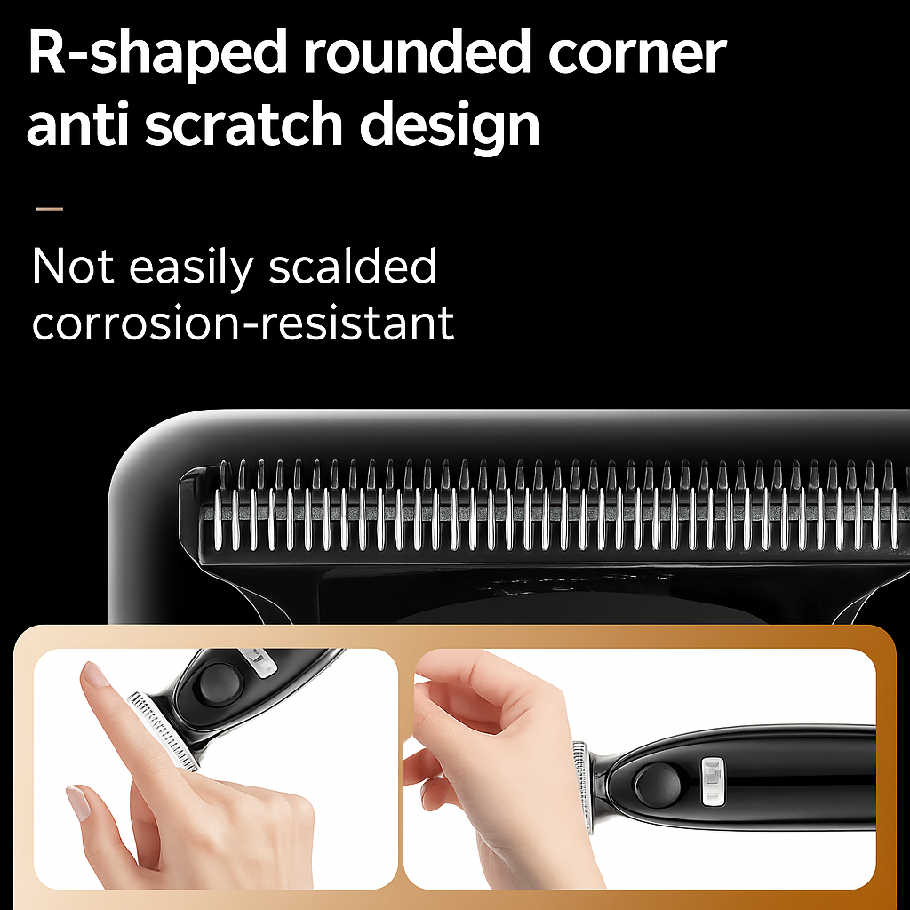 Kemei 1742 Professional Hair Trimmer Stainless Steel