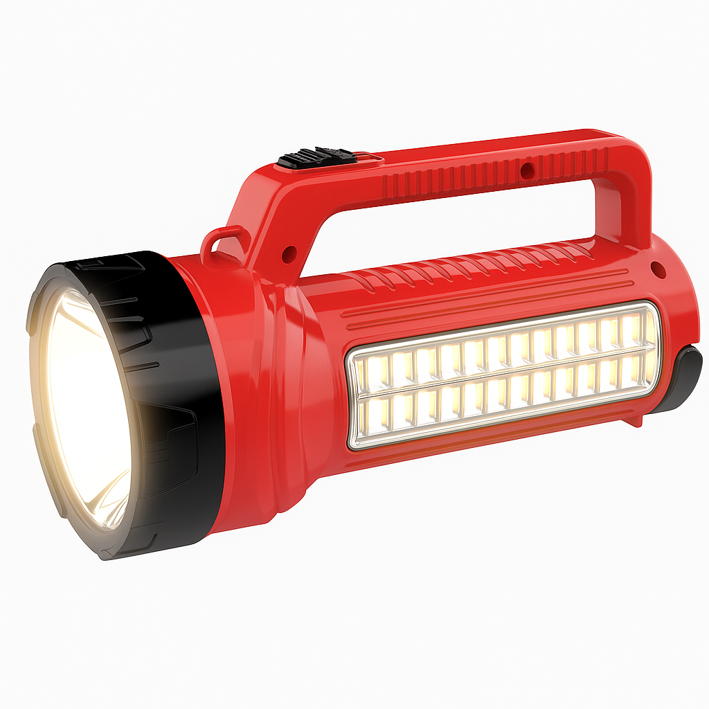 100W Tower Light — Dual-Sided (Top 100W LED + Bottom 24-SMD)