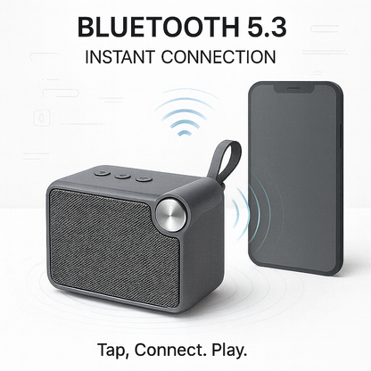 Aureon GoldWave 10W Wireless Bluetooth Speaker Radio