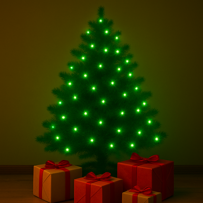 100-LED Multicolor Christmas Fairy Lights