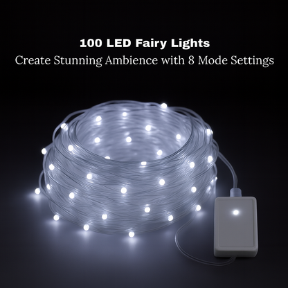 100-LED Multicolor Christmas Fairy Lights