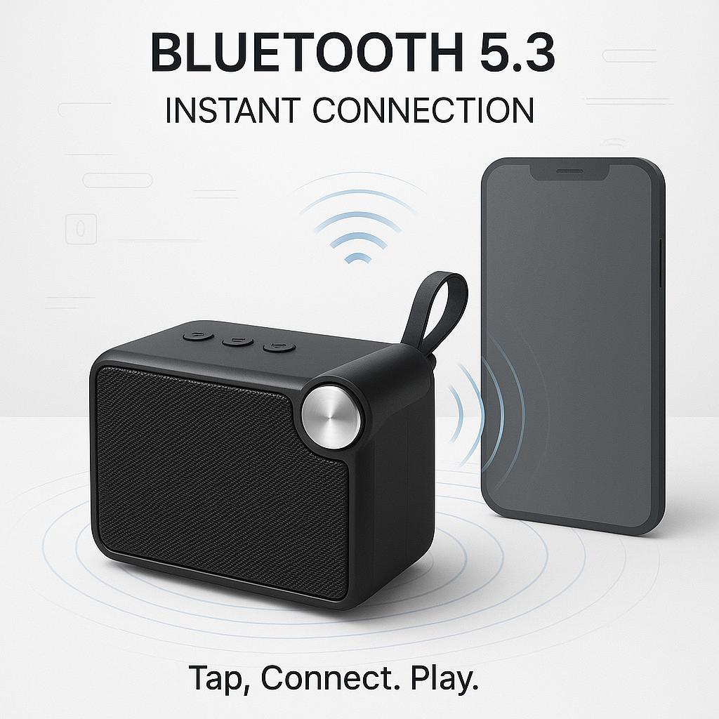 Aureon GoldWave 10W Wireless Bluetooth Speaker Radio