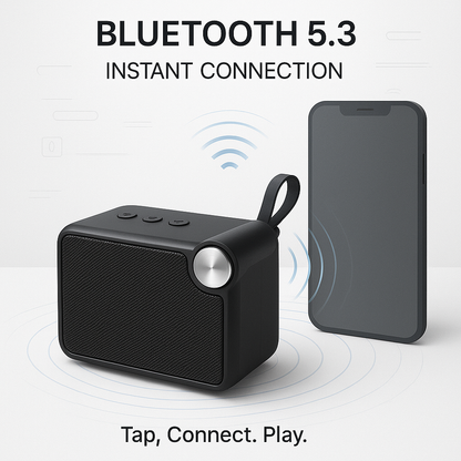 Aureon GoldWave 10W Wireless Bluetooth Speaker Radio