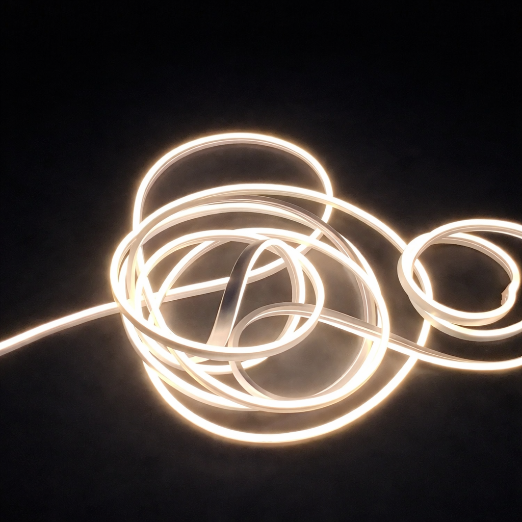 5m Neon LED Strip Light with SMPS & 3A Adapter