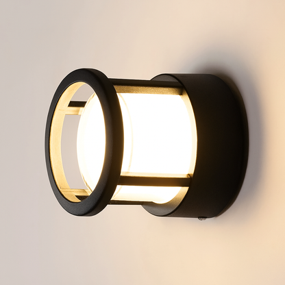 Round LED Wall Light – Indoor & Outdoor Decorative Lighting