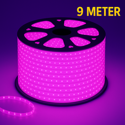 9M Pink Ambient Rope Light