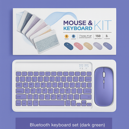 Mini Bluetooth Keyboard and Mouse Combo