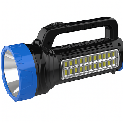 100W Tower Light — Dual-Sided (Top 100W LED + Bottom 24-SMD)