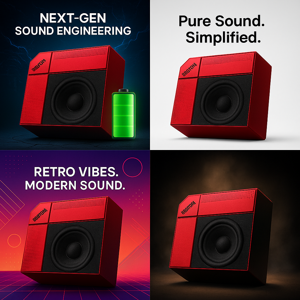 EchoNova Kohinoor Bluetooth Speaker Deep Bass