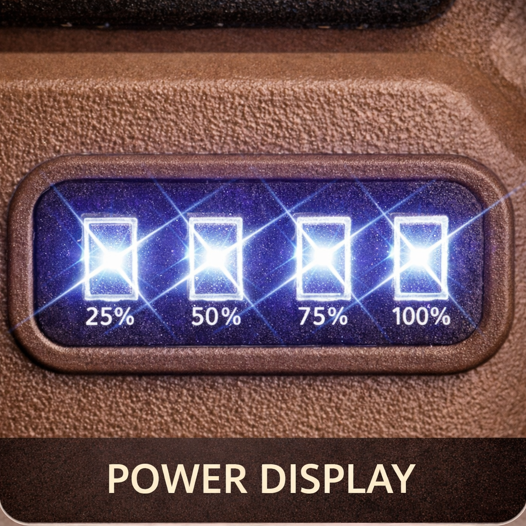 Solar Rechargeable LED + COB Lightweight Torch Light