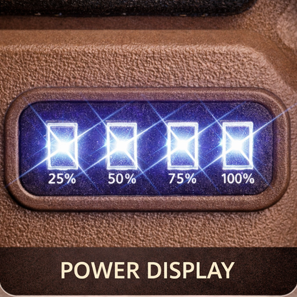 Solar Rechargeable LED + COB Lightweight Torch Light