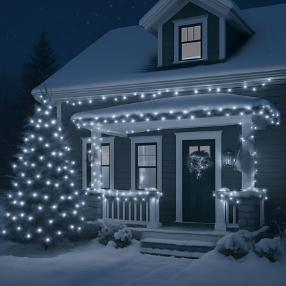 100-LED Multicolor Christmas Fairy Lights