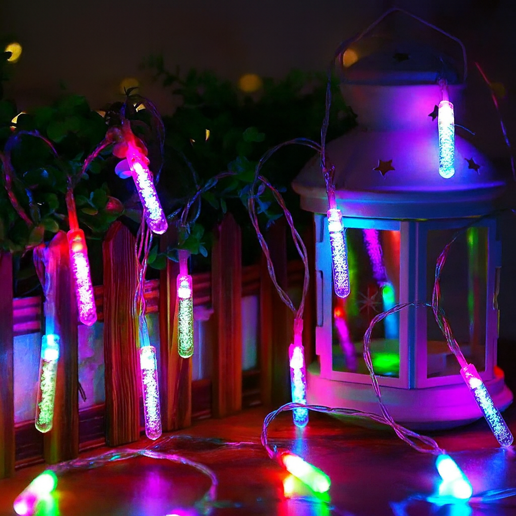 14 LED 3 M Multicolor Drop Stick
