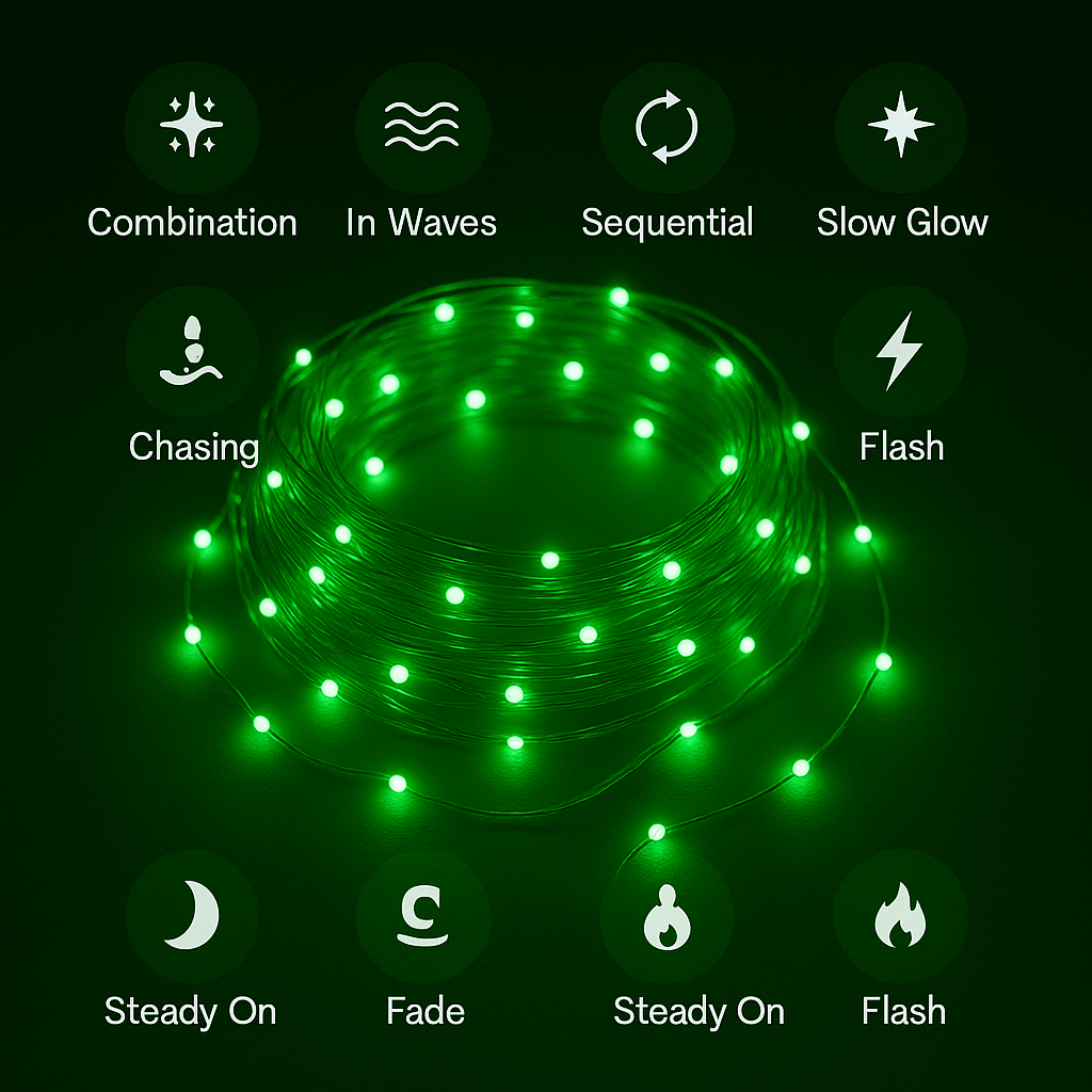 100-LED Multicolor Christmas Fairy Lights