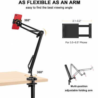 Universal Flexible Lazy Arm Phone Tablet Holder