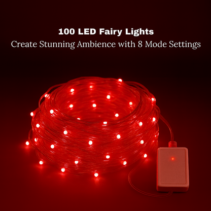 100-LED Multicolor Christmas Fairy Lights