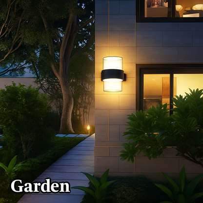 Modern Warm White Wall Light Indoor Outdoor