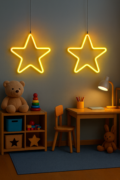 Neon Star LED Warm White
