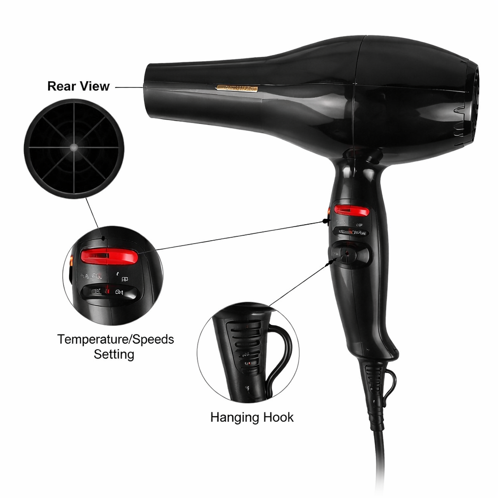 1800W Professional Hair Dryer