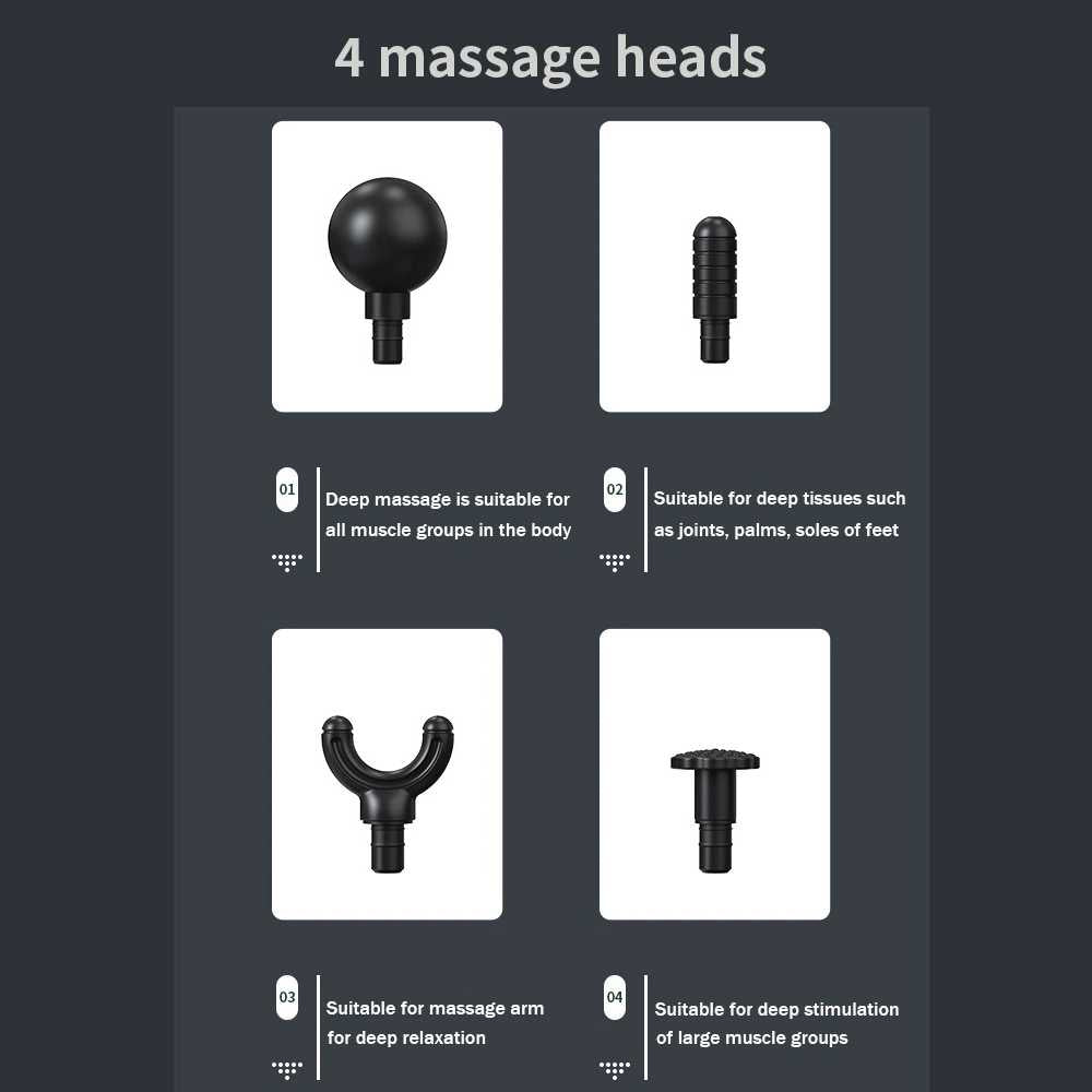 PulseRelief Mini Facial Vibrating Massager Compact Rechargeable