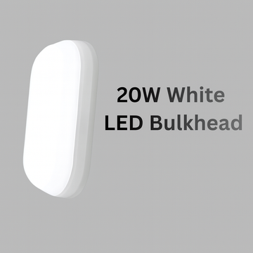 20W Bulkhead LED Light – Aluminium Body