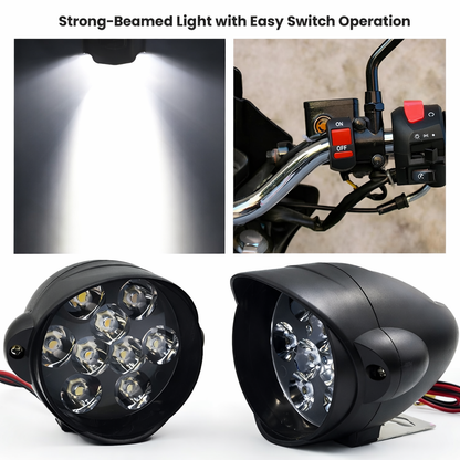 9 LED Bike Light Flicker – High Brightness (Pack of 2)
