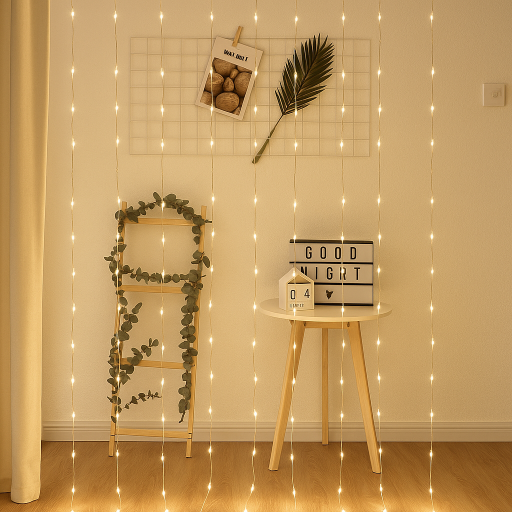 6ft warm jharna Decorative Lights-waerfall