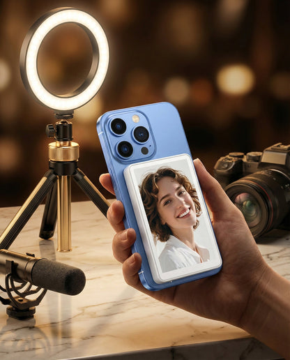 Vlog Selfie Monitor Screen For iPhone And Android