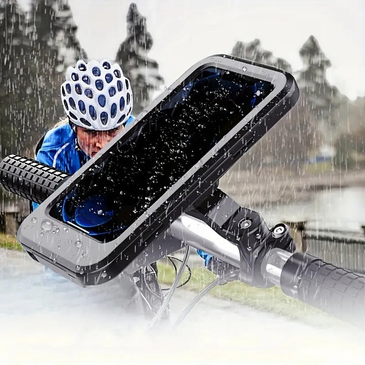 Grip Lock Pro Waterproof Phone Mount 360° Rotation GPS / Mobile Holder - For Bike / Scooter