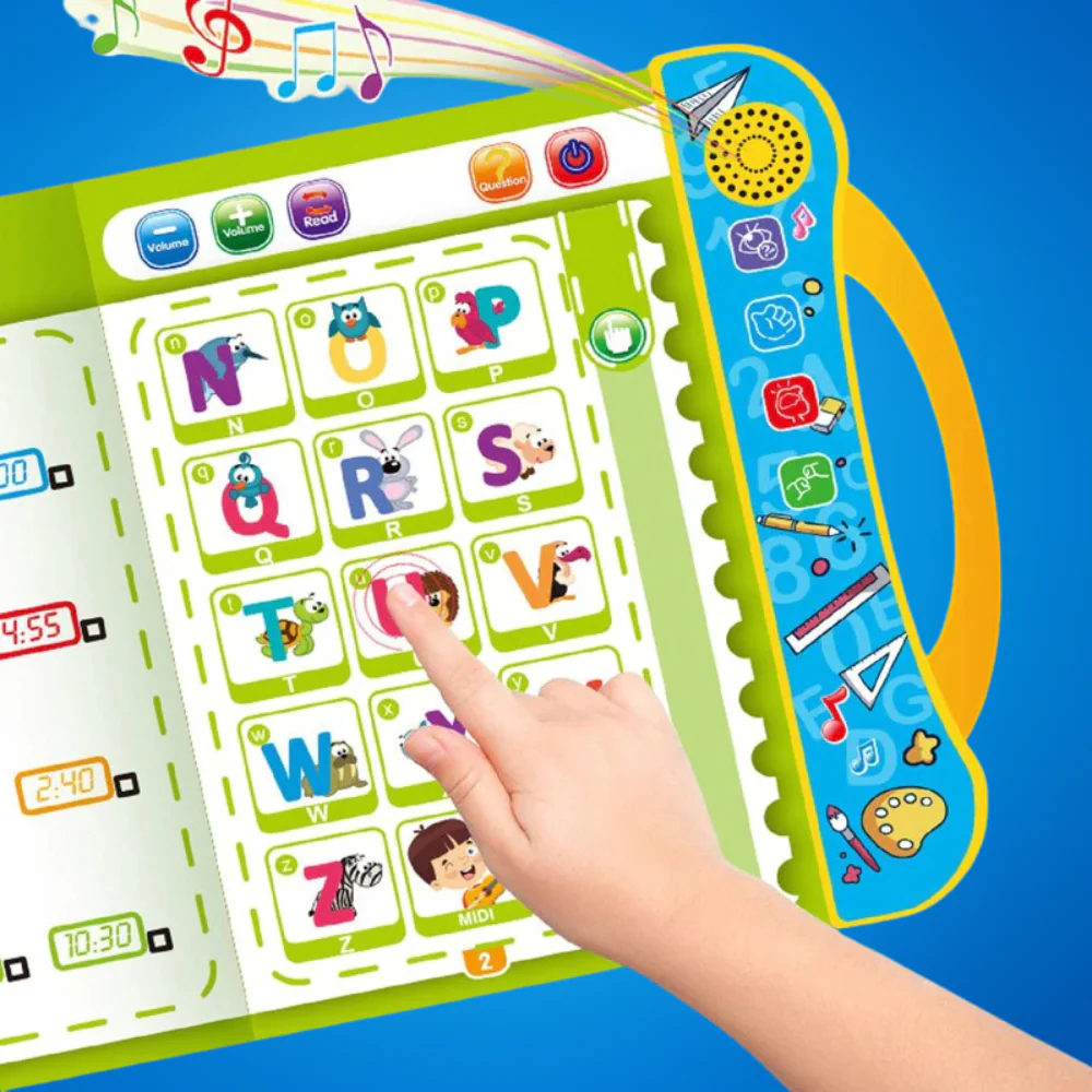 Interactive Preschool Learning Book
