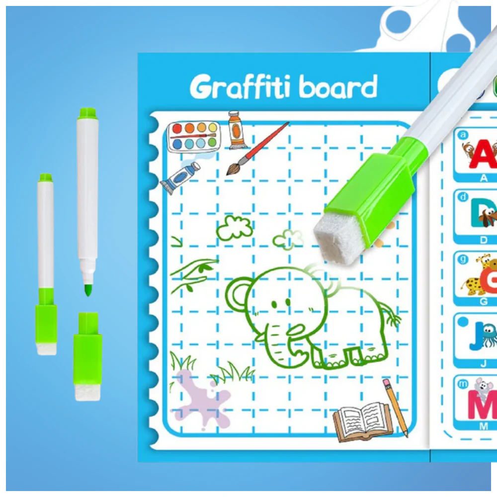 Interactive Preschool Learning Book